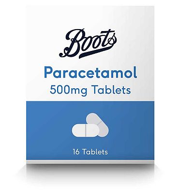 Boots Paracetamol 500mg Tablets 16 Tablets