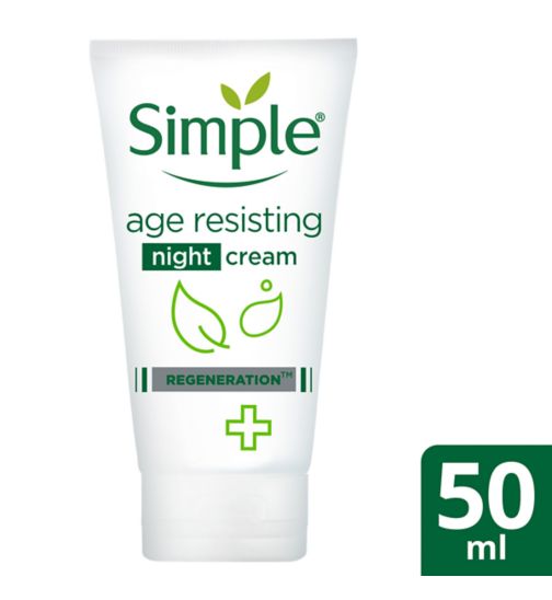 Simple Kind to Skin Regeneration Age Resisting Night Cream 50ml