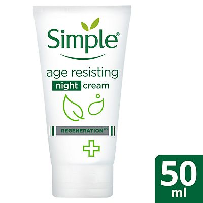 Simple Kind to Skin Regeneration Age Resisting Night Cream 50ml