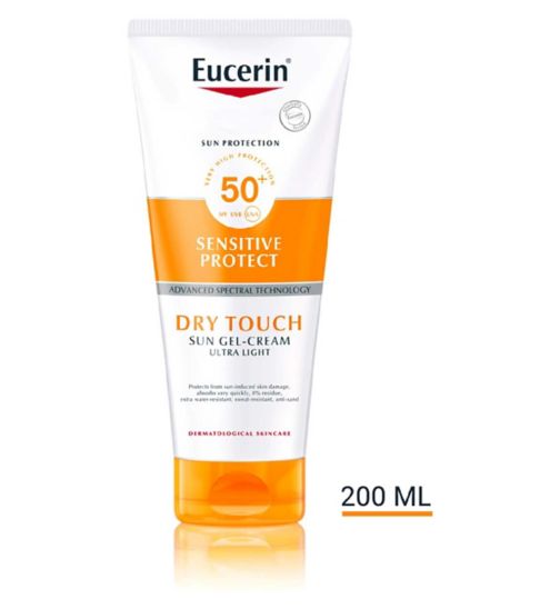 Eucerin Oil Control Dry Touch Sun Cream SPF50+ for Sensitive & Acne-Prone Skin 200ml