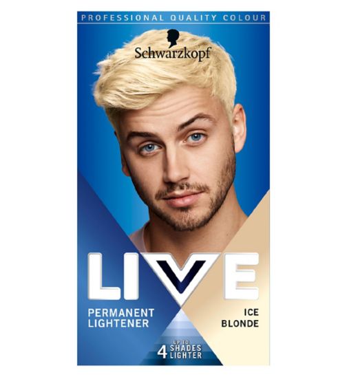 Schwarzkopf LIVE Men Ice Blonde 00B Permanent Lightener