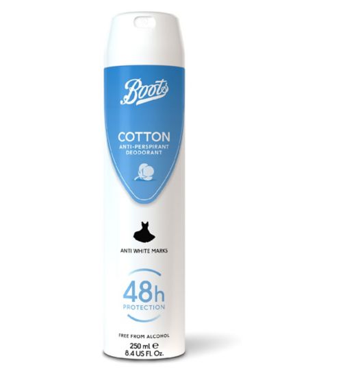 Boots Cotton Fresh Anti Perspirant Deodorant 250ml