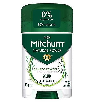Mitchum Men Natural Power Cedarwood 40G