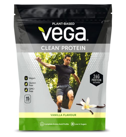Vega Clean Vegan Plant Protein Powder Vanilla - 525g