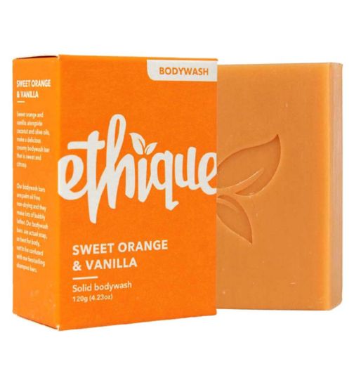 Ethique Sweet Orange & Vanilla Solid Bodywash 120g