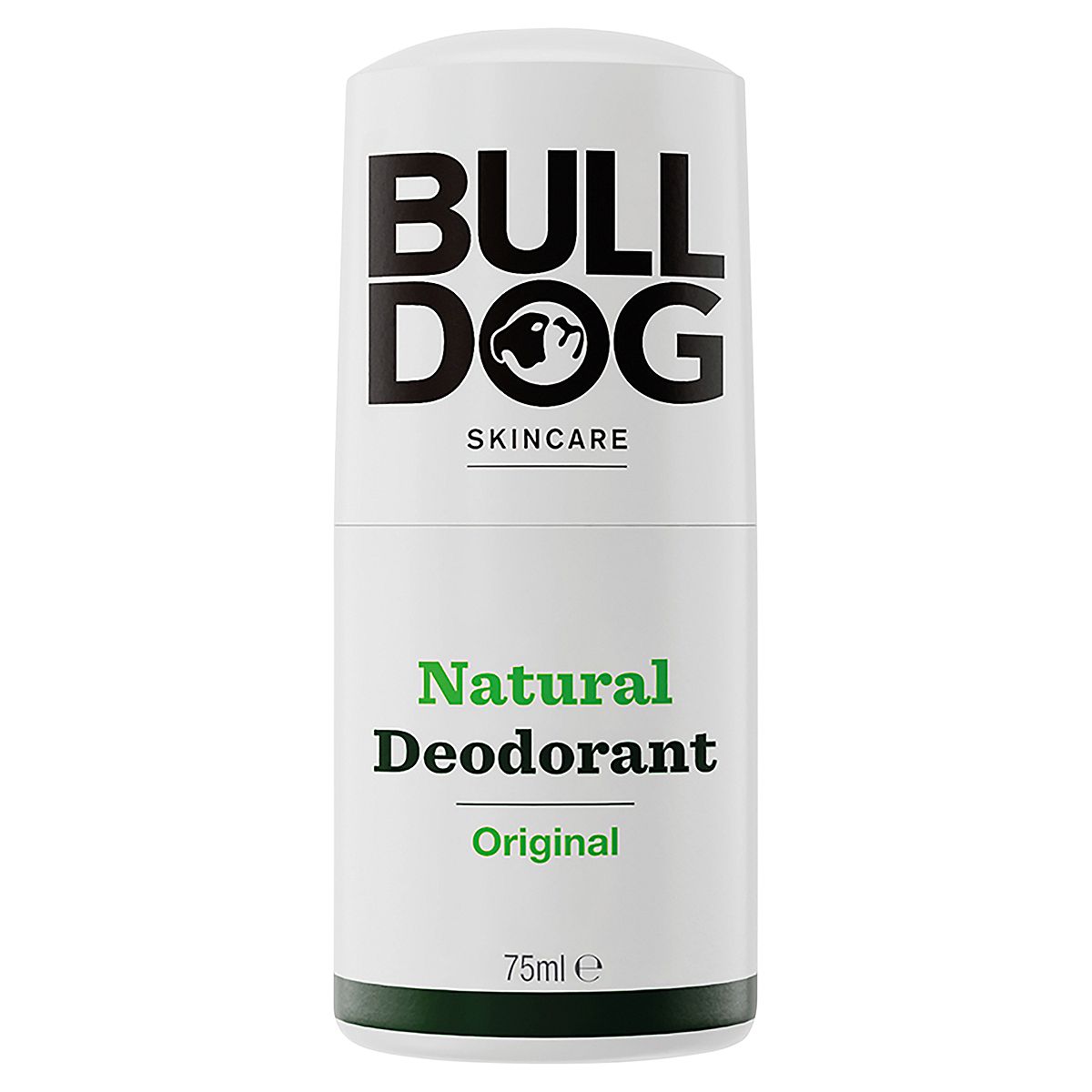 Bulldog Skincare Original Roll On Natural Deodorant For Men, 75ml