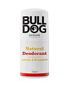 Bulldog Skincare Lemon & Bergamot Natural Deodorant 75ml