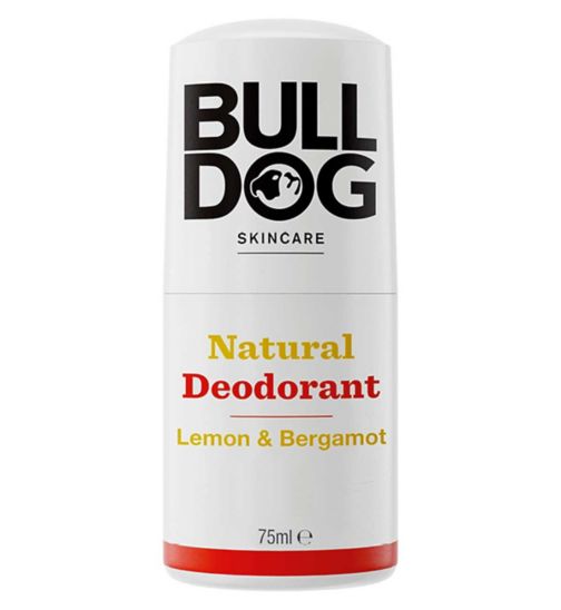 Bulldog Lemon & Bergamot Roll On Deodorant 75ml