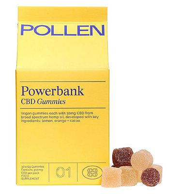 Pollen Powerbank CBD gummies 30 x 6g Gummies Review