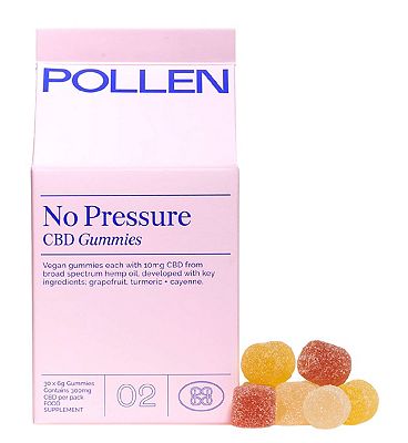 Pollen No Pressure CBD gummies 30 x 6g Gummies Review