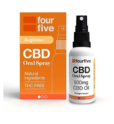 Fourfivecbd 500mg CBD Oil Lower Strength / Orange Flavour 30ml Review