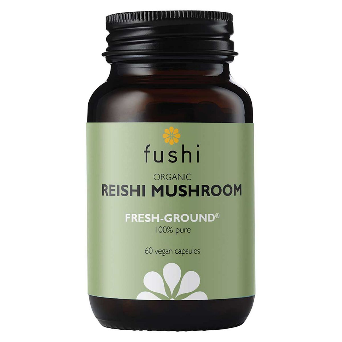 Fushi Reishi Mushroom Organic Supplement - 60 Caps