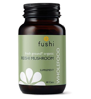 Image of Fushi Reishi Mushroom Organic Supplement - 60 Caps