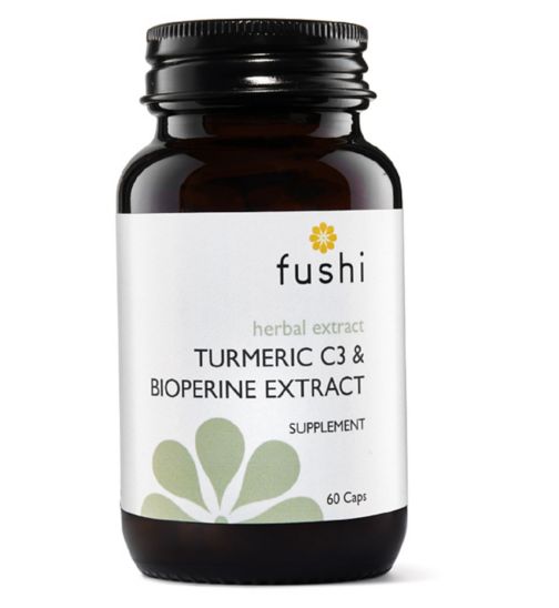 Fushi Turmeric C3 & Bioperine Extract Supplement - 60 Caps