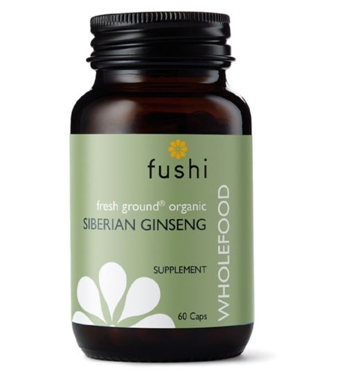 Fushi Siberian Ginseng Organic Supplement - 60 Caps