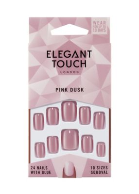 Elegant Touch Core Colour False Nails Pink Dusk