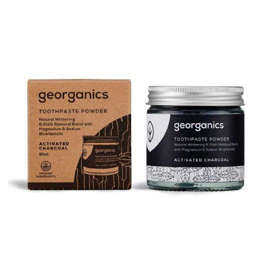 Georganics Tooth Powder Activated Charcoal 60ml