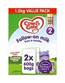 Cow & Gate 2 Follow-On Milk Big Pack 2 x 600g