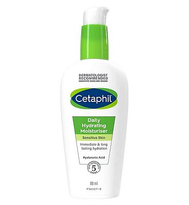 Cetaphil Daily Hydrating Moisturiser, Moisturising Face Cream for Sensitive Skin 88ml