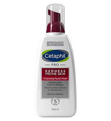 Cetaphil PRO Redness Prone Skin Cleansing Facial Wash with Hydrating Glycerin 236ml
