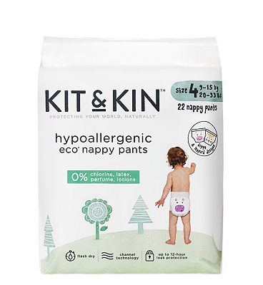 Kit & Kin Nappy Pants size 4 26s