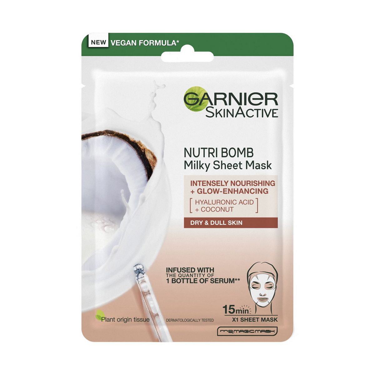 Garnier Nutri Bomb Milky Face Sheet Mask 28G
