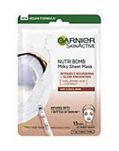 Garnier Nutri Bomb Milky Sheet Mask Coconut and Hyaluronic Acid 28g