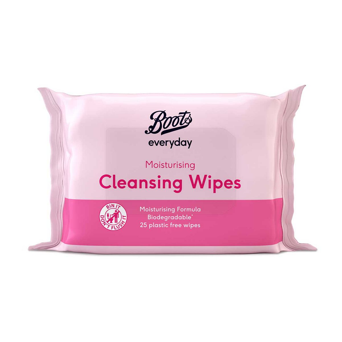 Boots Biodegradable Moisturising Cleansing Wipes 25S