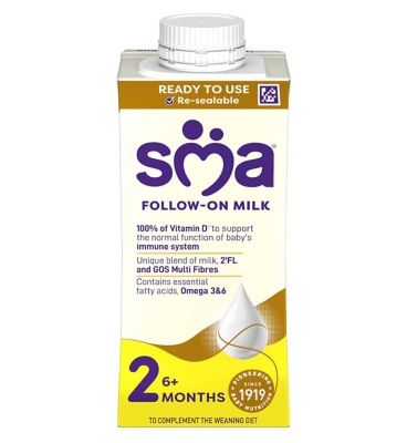 SMA® Pro Follow-On Milk 6 Mth+ Ready To Drink 200ml