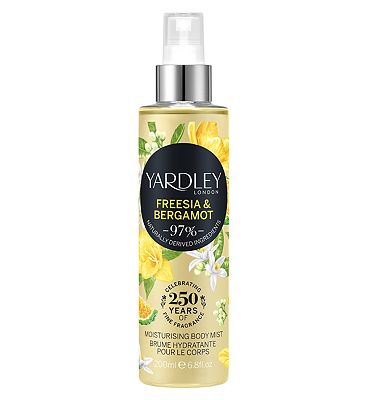 Yardley Freesia & Bergamot Body Mist 200ml Review