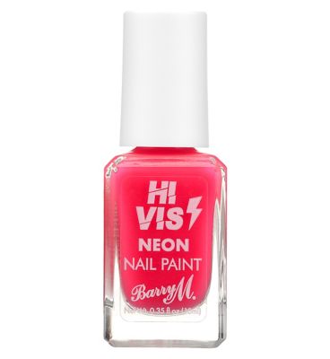 Hi Vis Neon Nail Paint Pink Venom