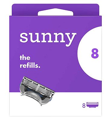 sunny razor blades - the refills X8