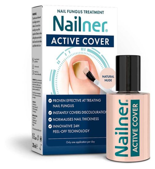 Nailner Active Cover Nail Fungus Treatment Natural Nude- 30ml