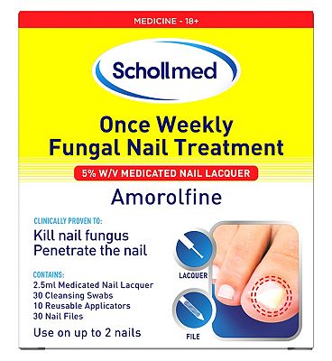 Schollmed Once Weekly Fungal Nail Treatment 5% W/V Medicated Nail Lacquer