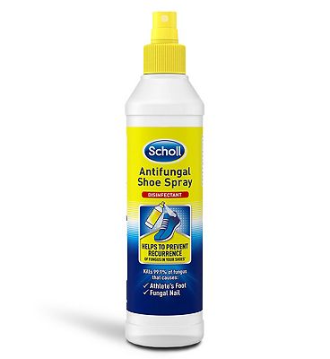 Click to view product details and reviews for Scholl Antifungal Shoe Spray Disinfectant 250ml.