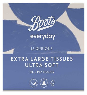 Boots Everyday Soft Tissues 4ply Pocket Pack Single - Boots