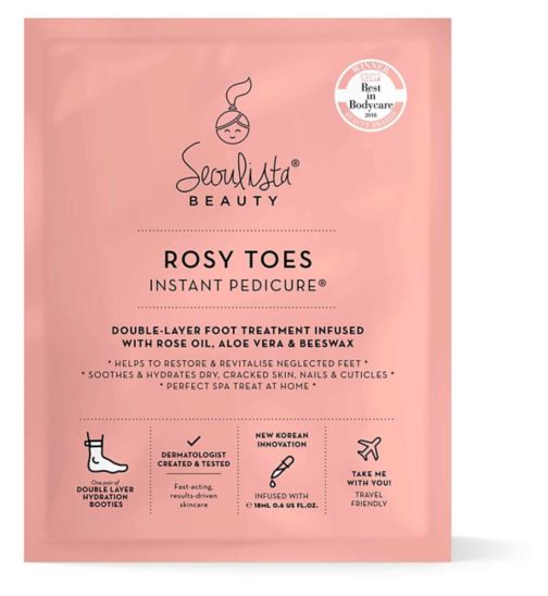 Seoulista Beauty Rosy Toes Instant Pedicure - 1 Pair
