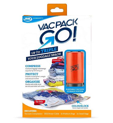 JML Vac Pack Go vacuum storage