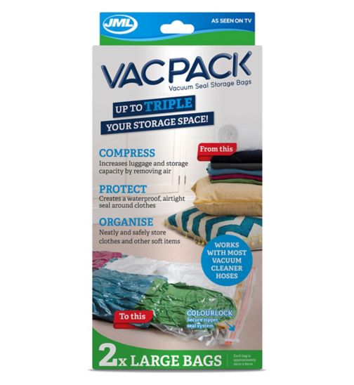 JML Vac Pack storage bags large 2s