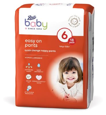 boots nappies size 6