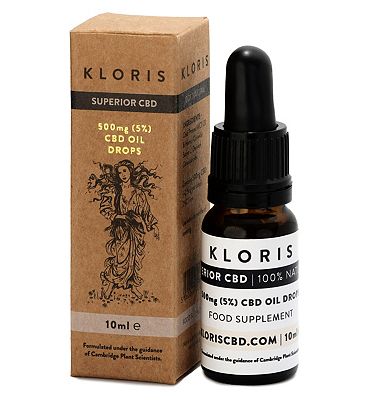 Kloris Superior CBD 500mg (5%) CBD Oil Drops 10ml Review