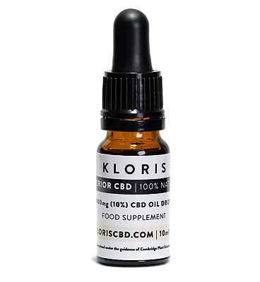 Kloris Superior CBD 1000mg (10%) CBD Oil Drops 10ml Review