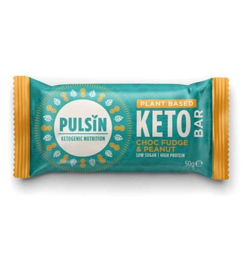 Pulsin Keto protein Bar Chocolate & Fudge - 50g