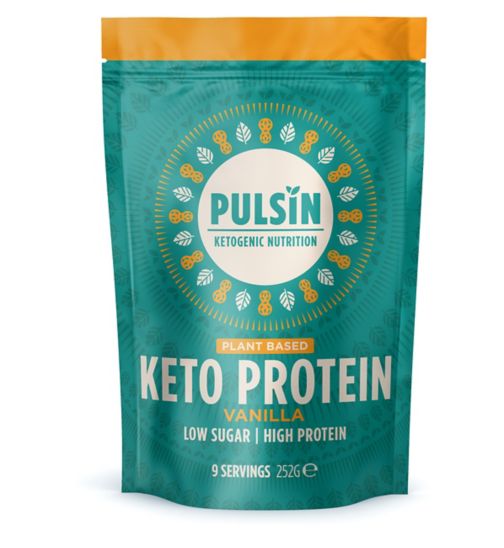 Pulsin Keto Protein Powder Vanilla -  252g