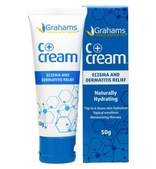 Grahams Natural Skin C+ Eczema & Dermatitis Relief Cream - 50g