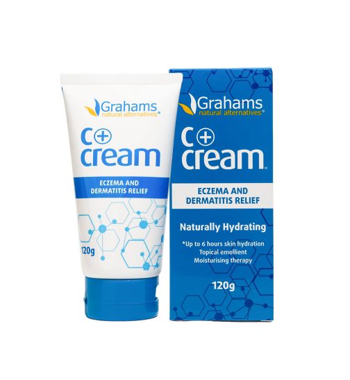 Grahams Natural Skin C+ Eczema & Dermatitis Relief Cream - 120g