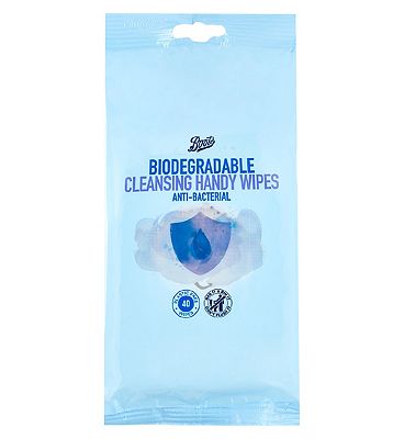 Boots Biodegradable Antibacterial Handy Wipes 40 Pack