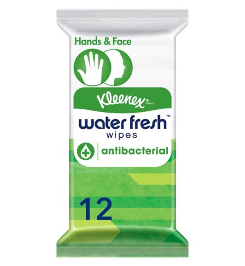 Kleenex® Water Fresh™ Antibacterial Wipes 12 Wipes