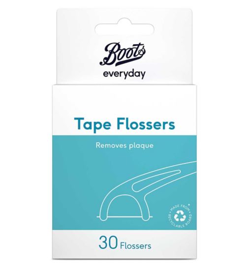 Boots Everyday Silky Tape Disposable Flossers 30s