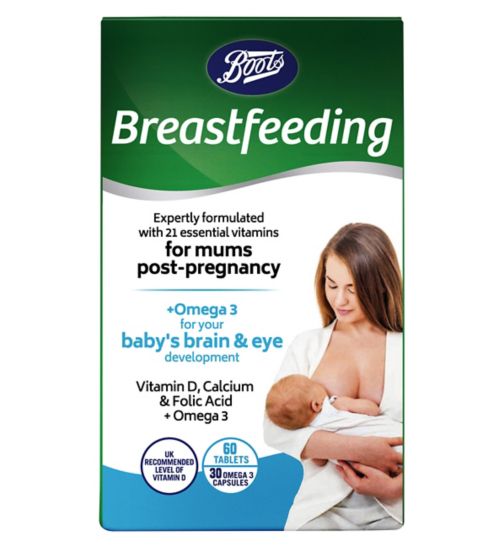 Boots Breastfeeding Essential Vitamins + Omega 3 - 30 day supply